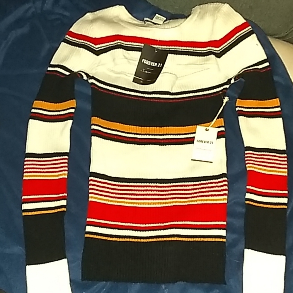 Sweater top long sleeve
